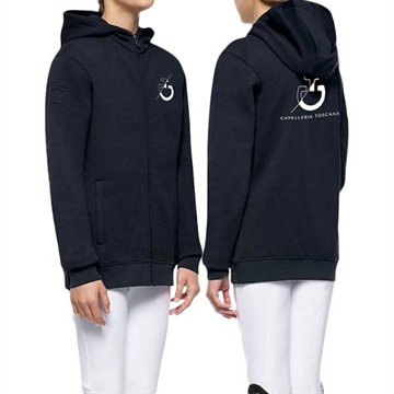 Cavalleria Toscana Junior Sweatshirt 'Team Zip’ i Navy