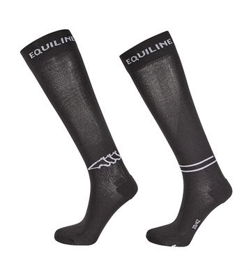 Equiline Ebele Unisex Socks Sort/Brun