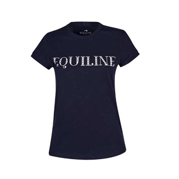 Equiline T-shirt ‘Donna Angel’ i Navy